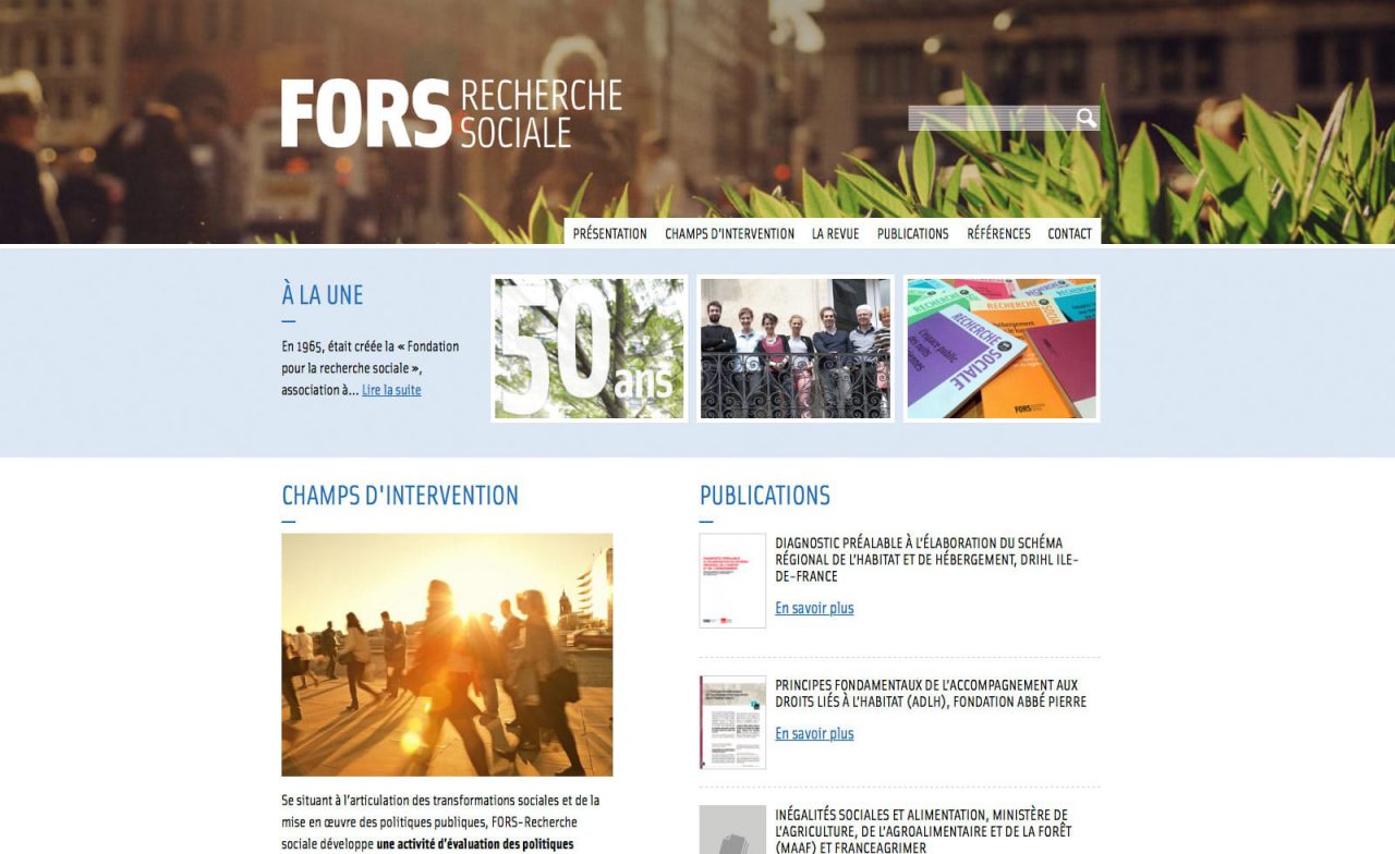 site web responsive fors rs